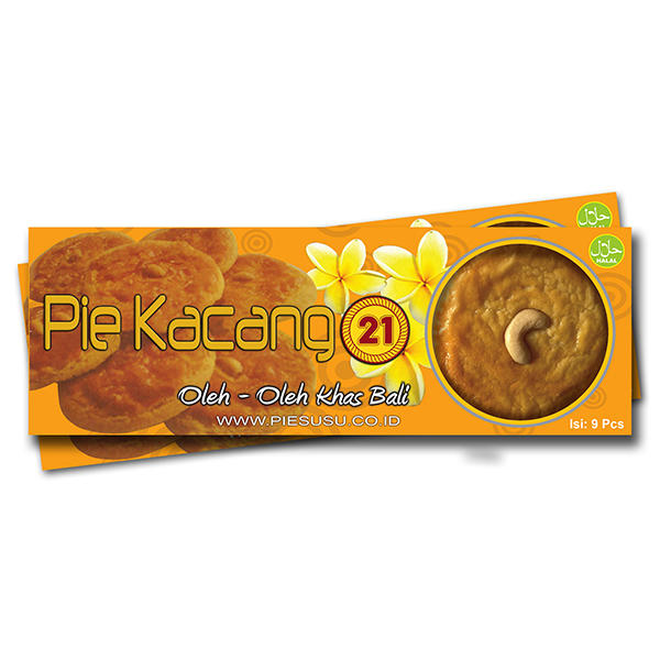 Pie 21 Kacang (Isi 3 Box @ 9 pcs)