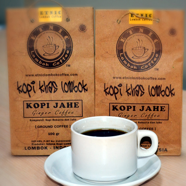 GINGER COFFEE ROBUSTA ETNIC LOMBOK COFFEE