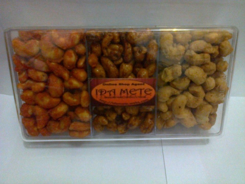 Kacang Mete Toples 3 Rasa (Original/Madu/Balado/Wijen/Keju/Balado Thailand/Crispy)