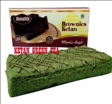 Brownies Ketan Green Tea