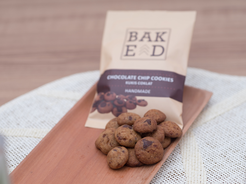 Chocolate chip cookies Baked ID (Isi 4 Pouch)