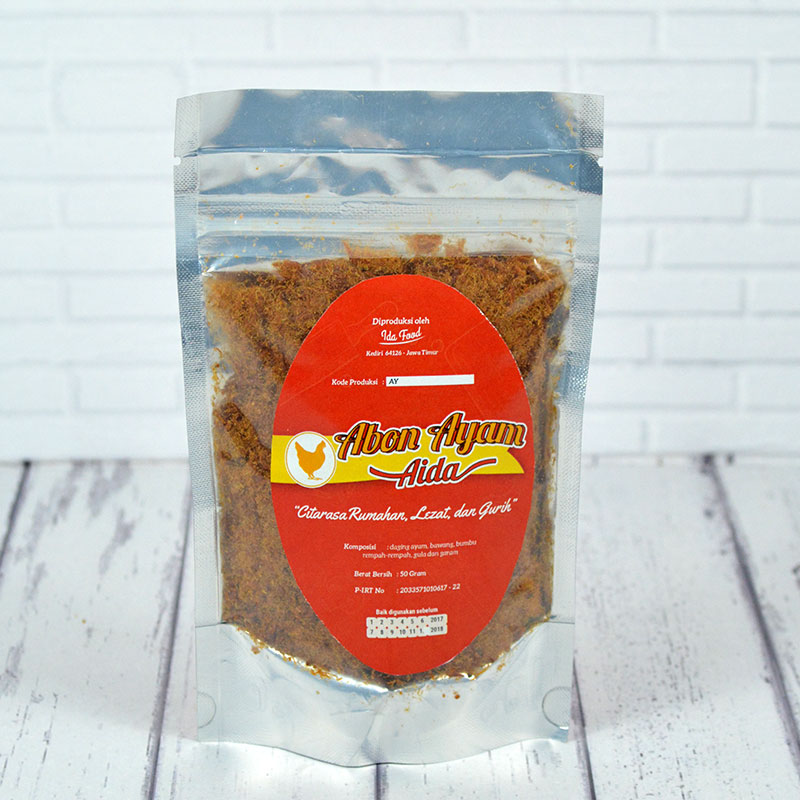 ABON AYAM POUCH (ISI 3 @50GR)