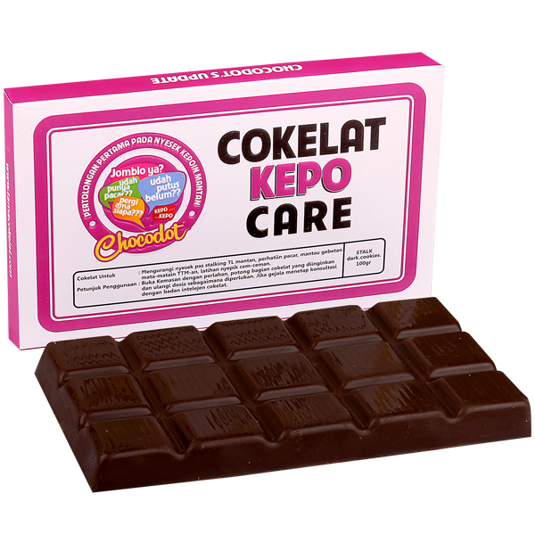 Coklat Chocodot Update Kepo Care (Dark Cookies) / 2 Pcs Edisi Update