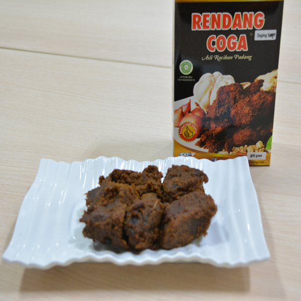 Rendang Daging Sapi Coga (is 2 bungkus)