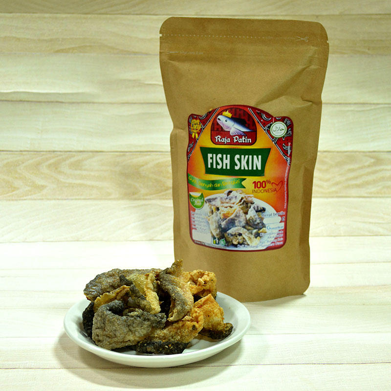 FISH SKIN ORIGINAL FOOD SETENGAH JADI 1KG