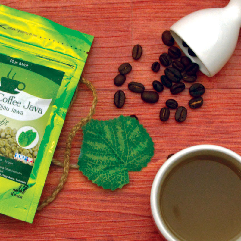 Green Coffee Java Mint 50 Gram ( 2 Pack )