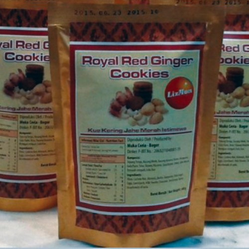 ROYAL RED GINGER COOKIES POUCH ISI 2