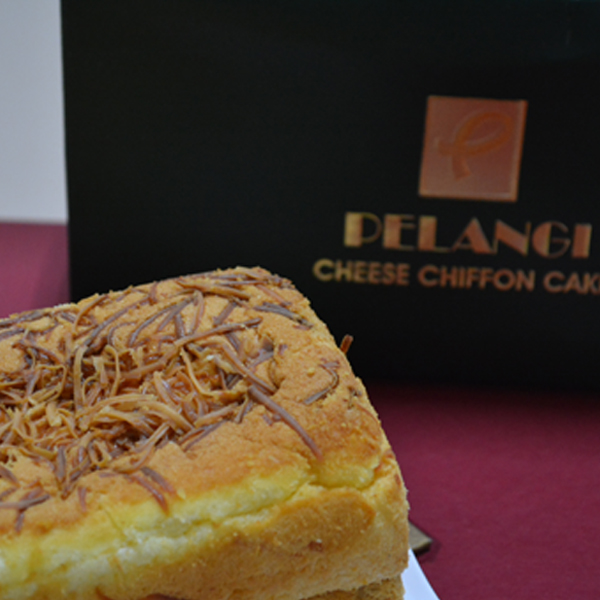 Pelangi Cheese Chiffon Cake 