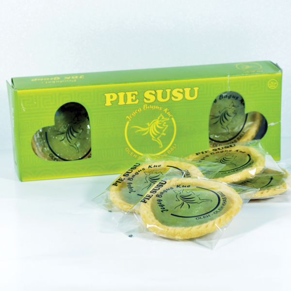 Pie susu Green Tea isi 9 Pcs  ( 2 pack )