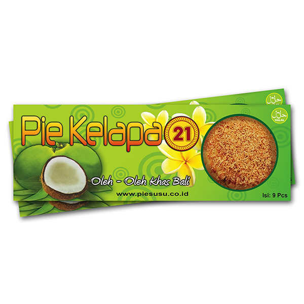 Pie 21 Kelapa (Isi 3 Box @ 9pcs)