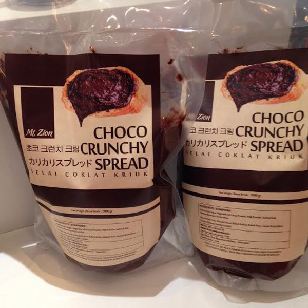 Selai Coklat Kriuk Zion Choco 2 kg kemasan pouch