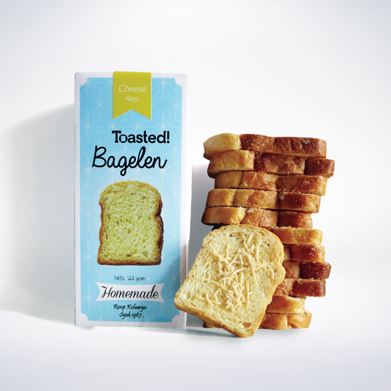 TOASTED! BAGELEN CHEESE