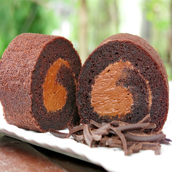 Brownies Kukus Gulung coklat