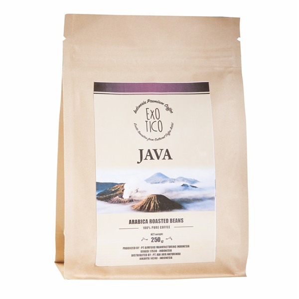 Exotico Arabica Java Roasted Beans Coffee