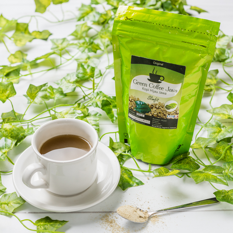 Green Coffee Java Ori 50 Gram ( 2 Pack )