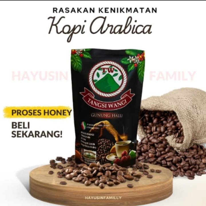 KOPI TANGSI WANGI ARABIKA HONEY 200GR