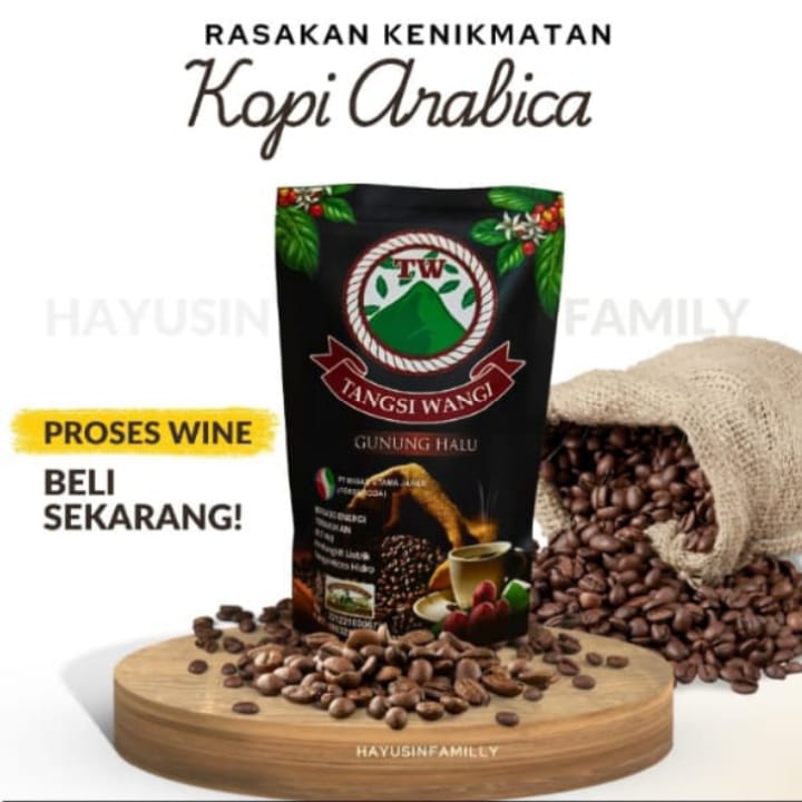 KOPI TANGSI WANGI ARABIKA WINE 200GR