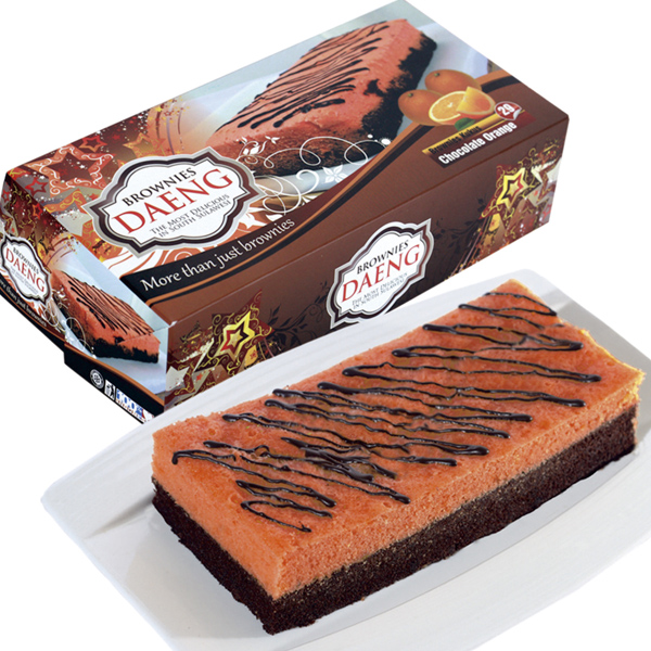 Brownies Kukus Daeng Chocolate Orange