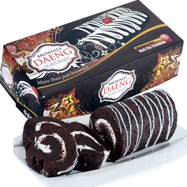 Brownies Kukus Daeng Roll Fla Tiramisu