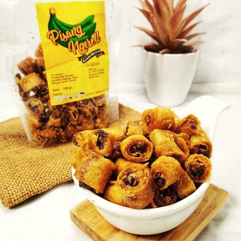 PISANG NGEROLL ISI 2 PACK @90GR
